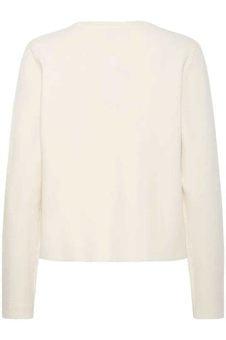 Fransa Sally Cardigan Whisper White