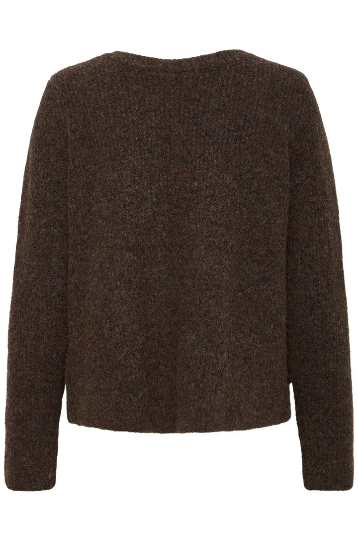 Fransa Rosanna Cardigan Chocolate Torte