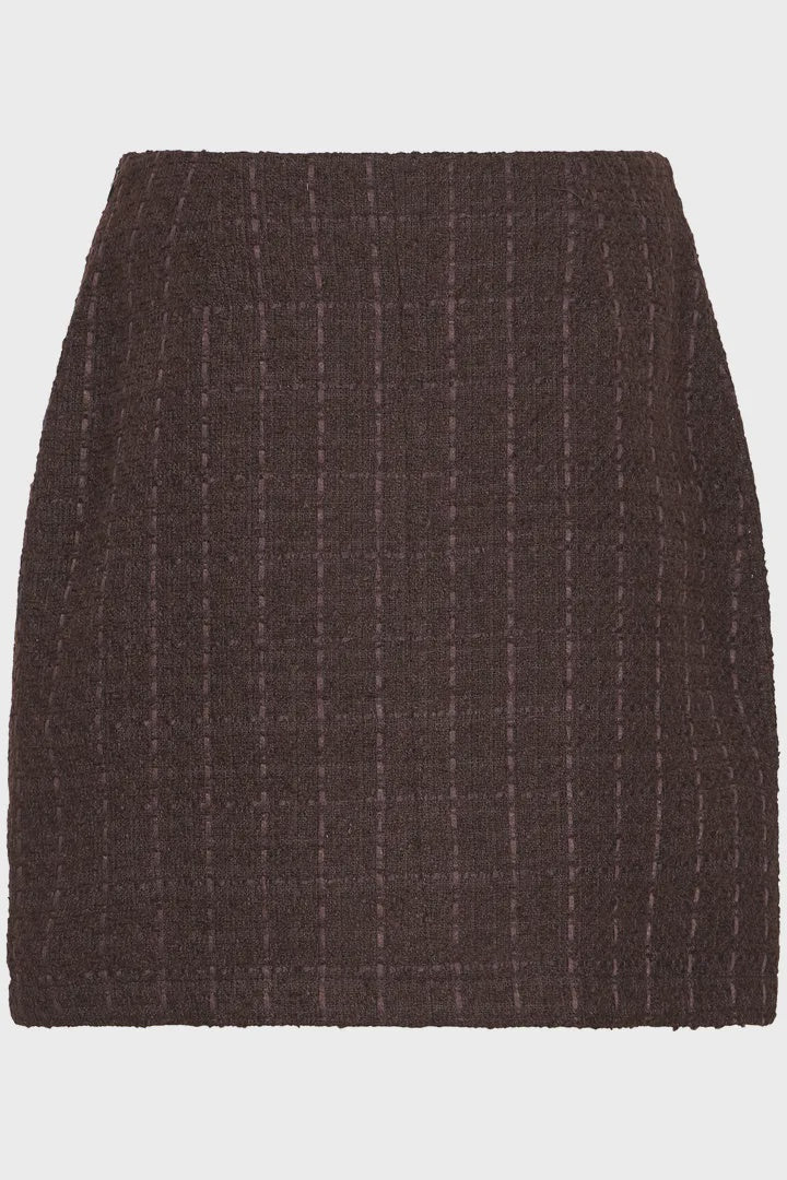 Fransa Odette Skirt Fudge