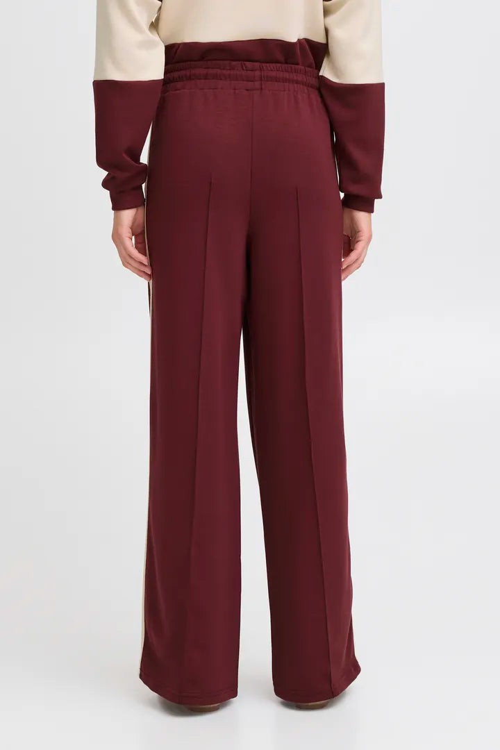 b.young Pusti Contrast Trousers Port Royale