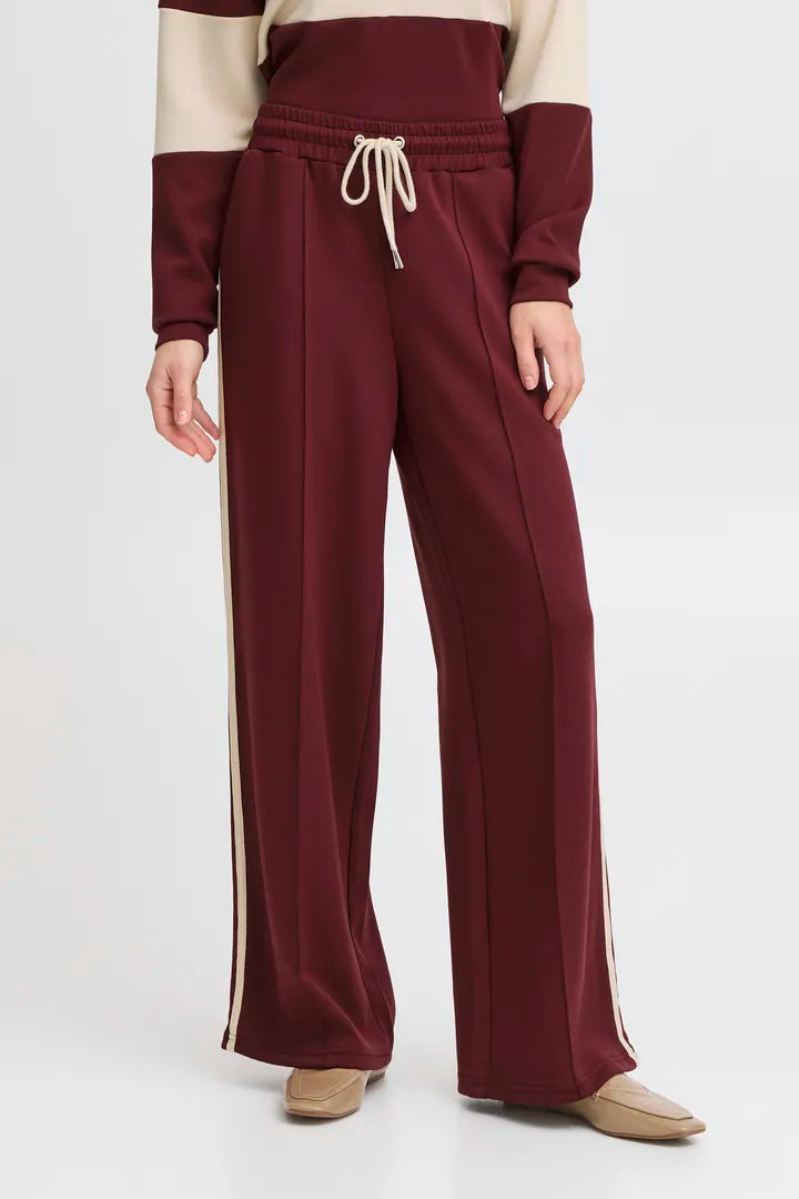 b.young Pusti Contrast Trousers Port Royale