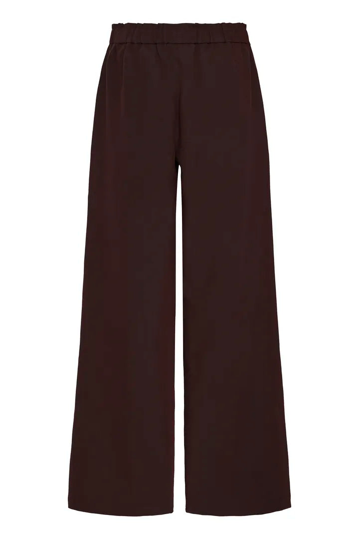 Fransa Abigail Trouser Fudge Melange