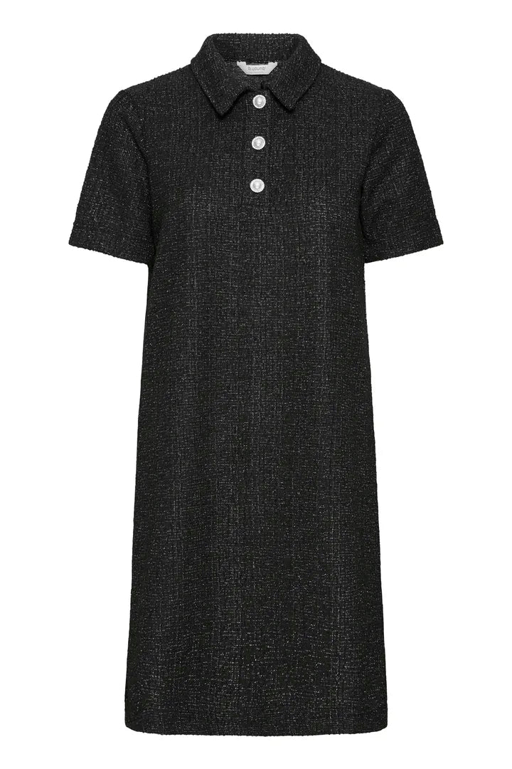 b.young Panthea Short Dress True Black