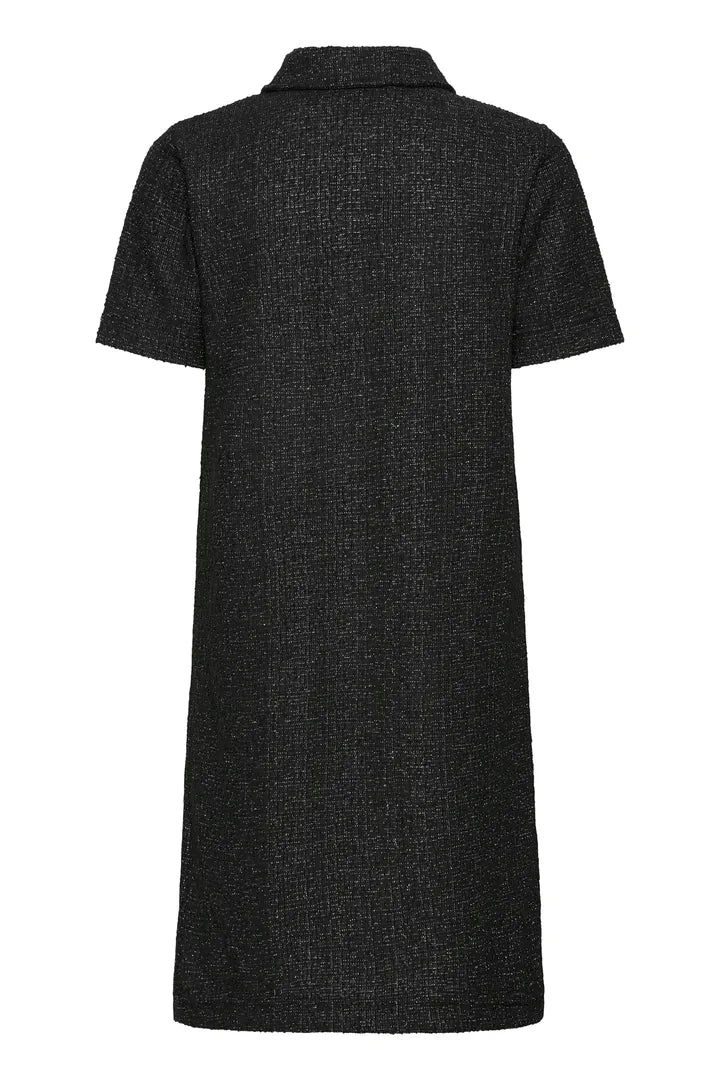 b.young Panthea Short Dress True Black