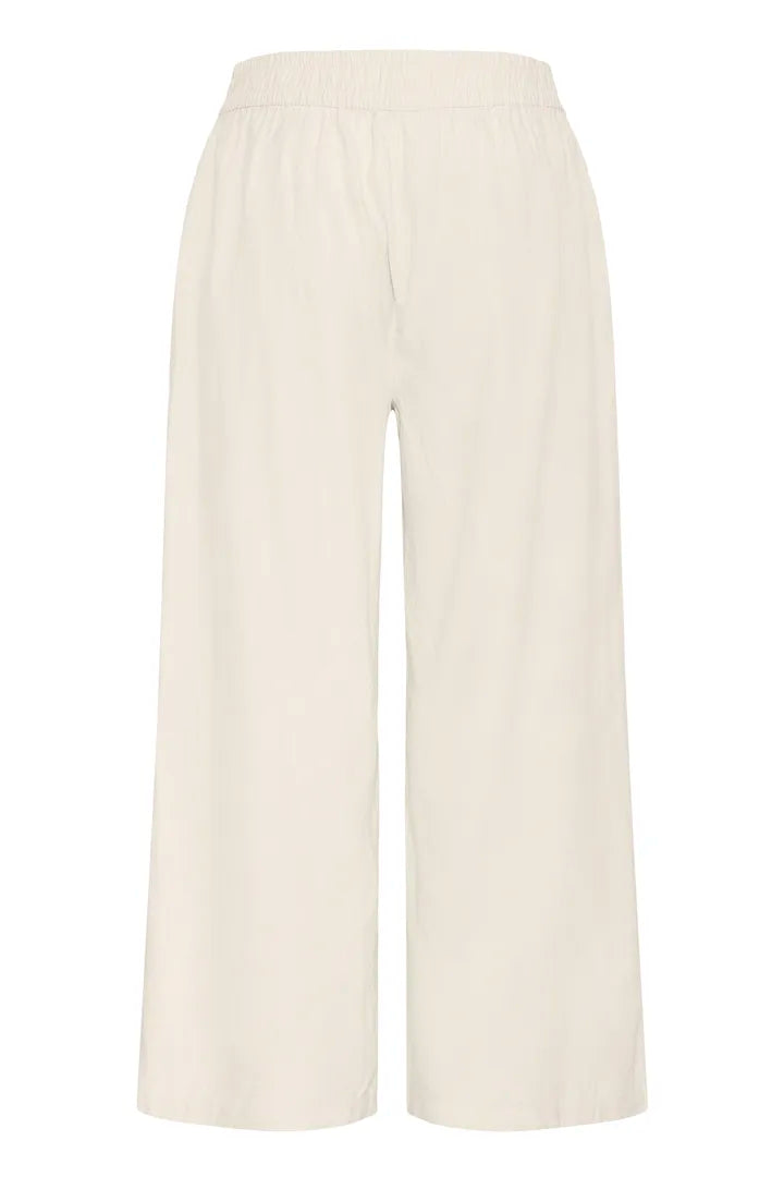 b.young Falakka Crop Trousers Rainy Day