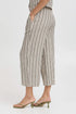 b.young Falakka Crop Trousers Rainy Day Stripe Mix