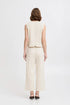 b.young Falakka Crop Trousers Rainy Day