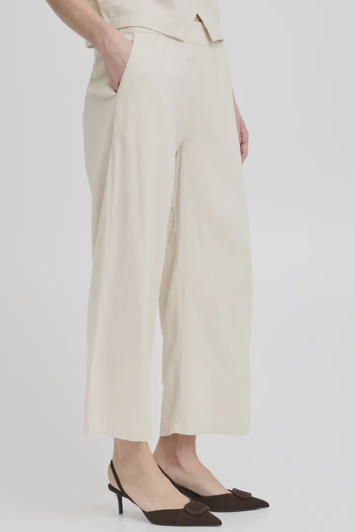 b.young Falakka Crop Pants Rainy Day