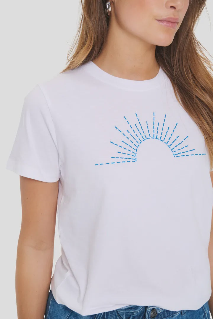 Saint Tropez Kanva T-Shirt Campanula