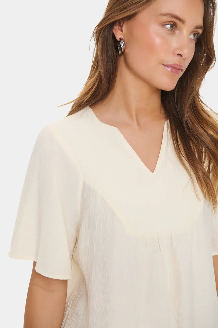 Saint Tropez Kammi Blouse Winter White