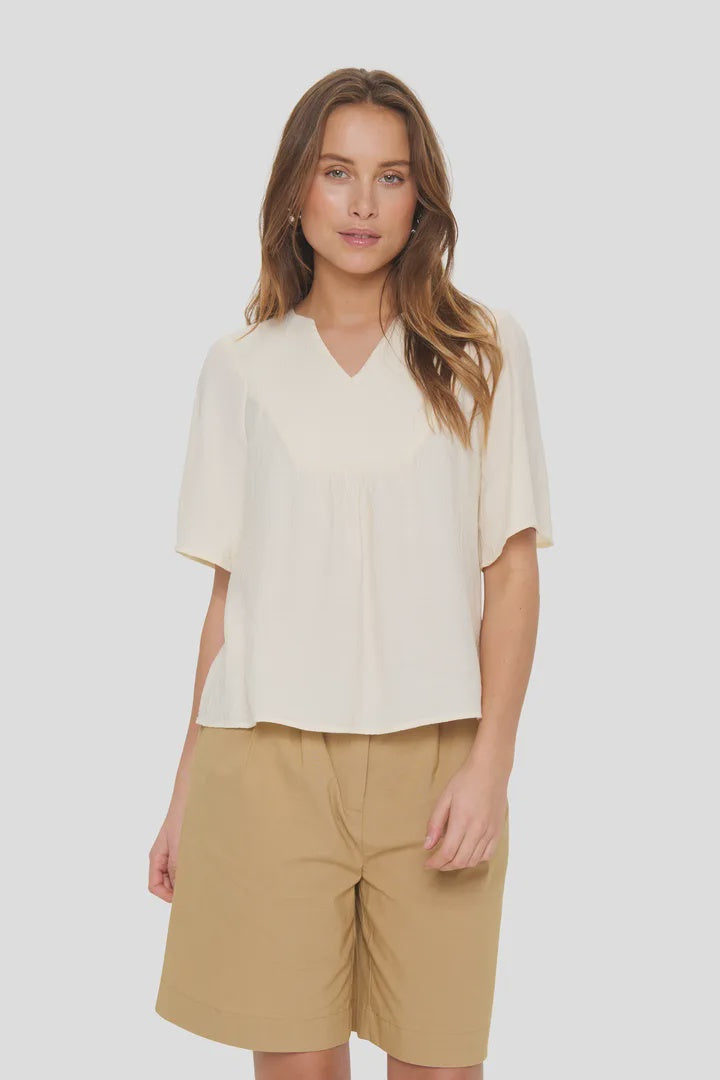Saint Tropez Kammi Blouse Winter White