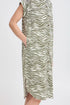b.young Falakka SS Shirt Dress Animal Kalamata Mix
