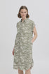 b.young Falakka SS Shirt Dress Animal Kalamata Mix