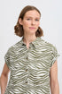 b.young Falakka SS Shirt Dress Animal Kalamata Mix