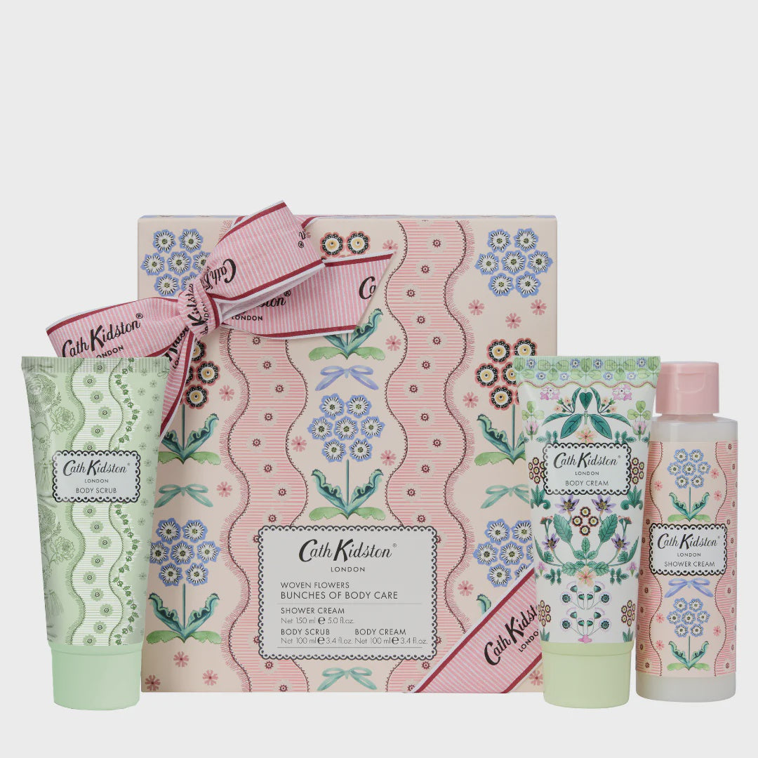 Heathcote & Ivory Woven Flowers Bunches Of Body Care