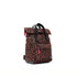 ROKA Canfield B Scarlet Leopard Print Recycled Canvas Small