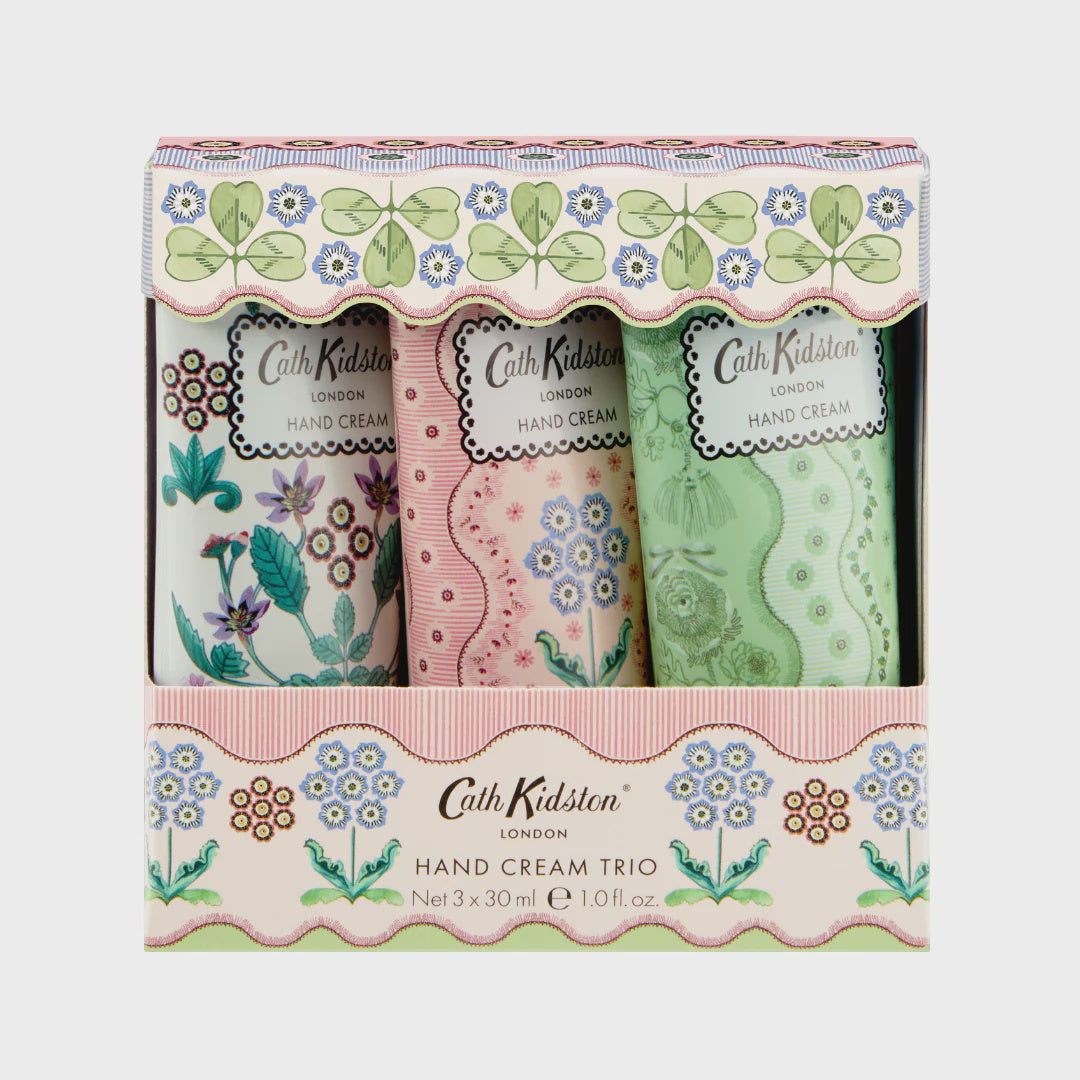 Heathcote & Ivory Woven Flowers Hand Cream Trio 3 x 30ml