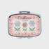 Heathcote & Ivory Woven Flowers Mirror Compact Lip Balm