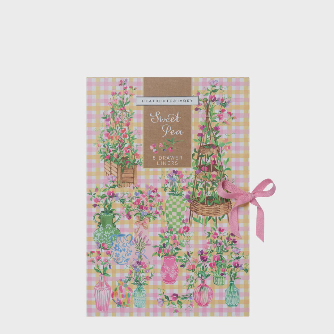 Heathcote & Ivory Sweet Pea Scented Drawer Liners