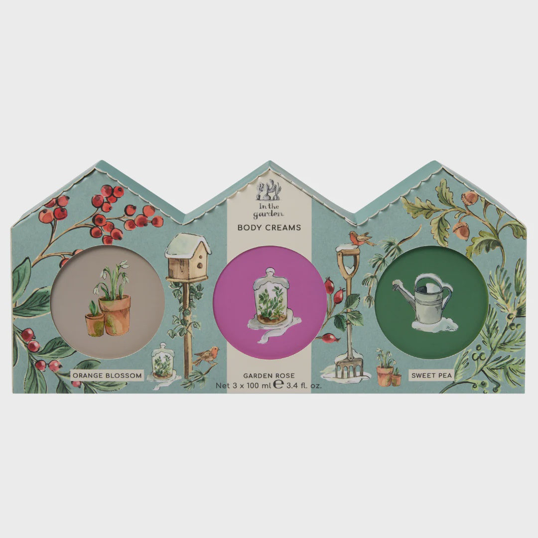 In The Garden Assorted Fragrance Body Creams 3 x 100ml