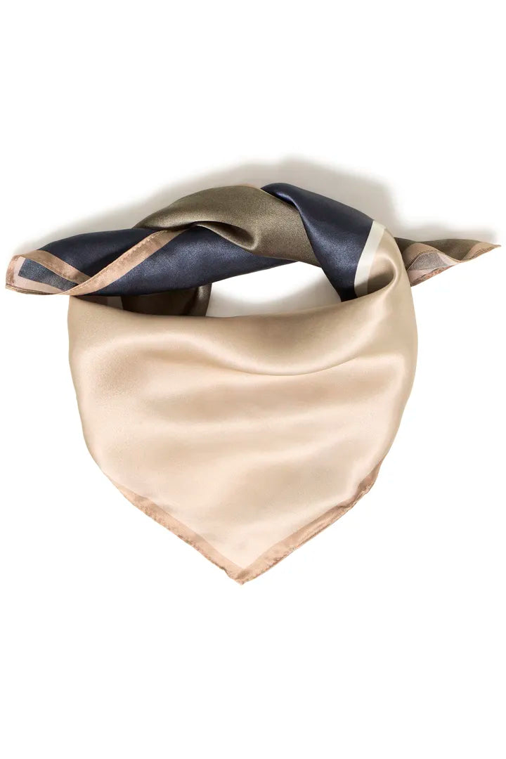 Fransa Silla Scarf Fesilla Check Smokey Olive