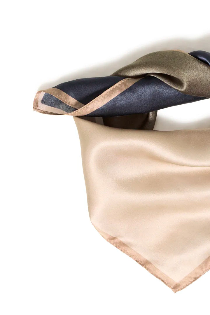 Fransa Silla Scarf Fesilla Check Smokey Olive