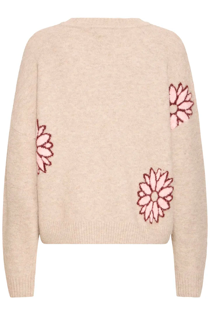 b.young Omea Jumper Cement Mix