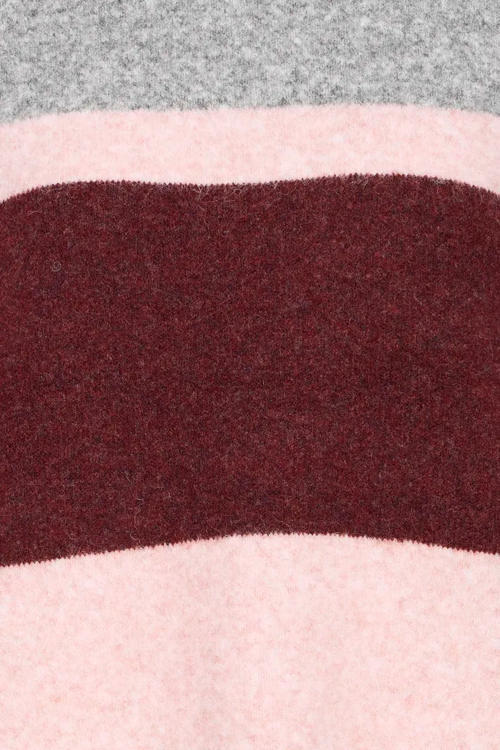 b.young Omea O-Neck Jumper Port Royale Mix