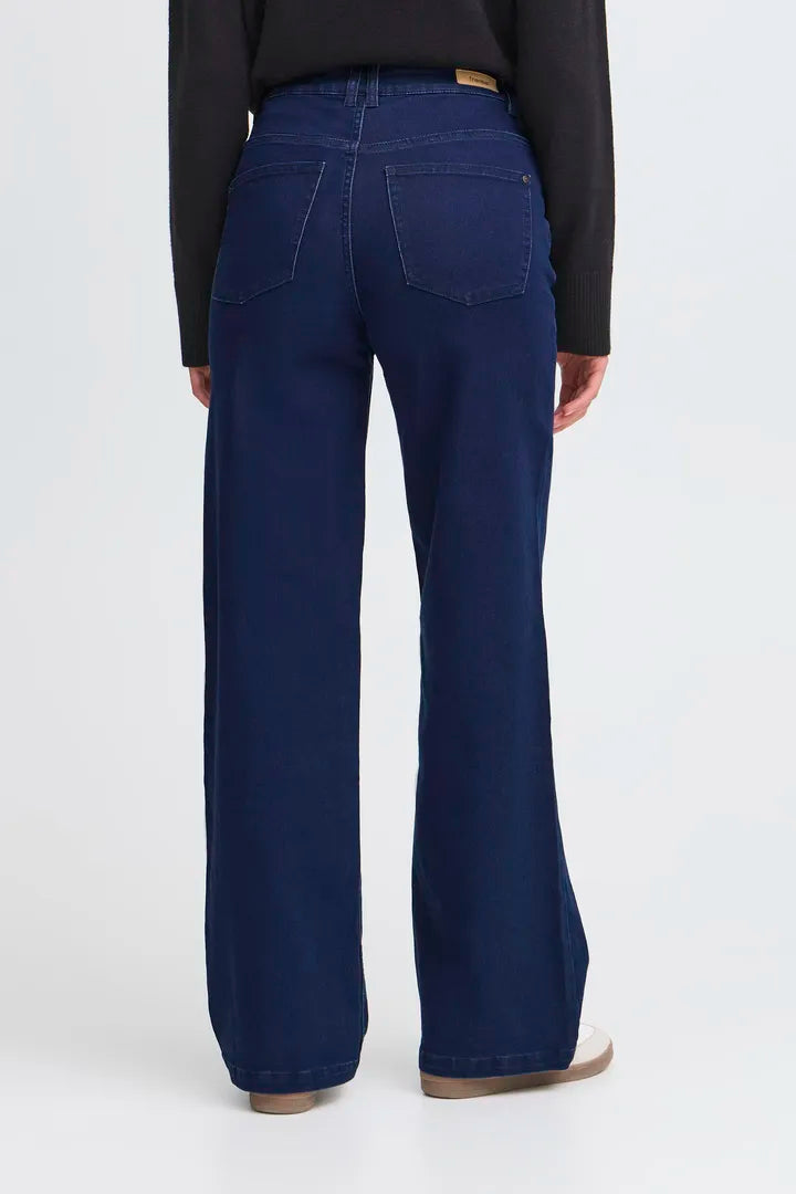 Fransa Luxe Hanna Jeans Dark Blue Denim