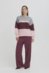 b.young Omea O-Neck Jumper Port Royale Mix