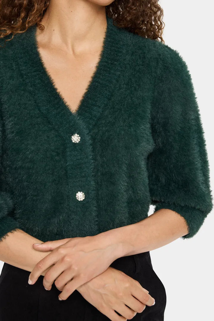 Saint Tropez Banni SS Cardigan June Bug