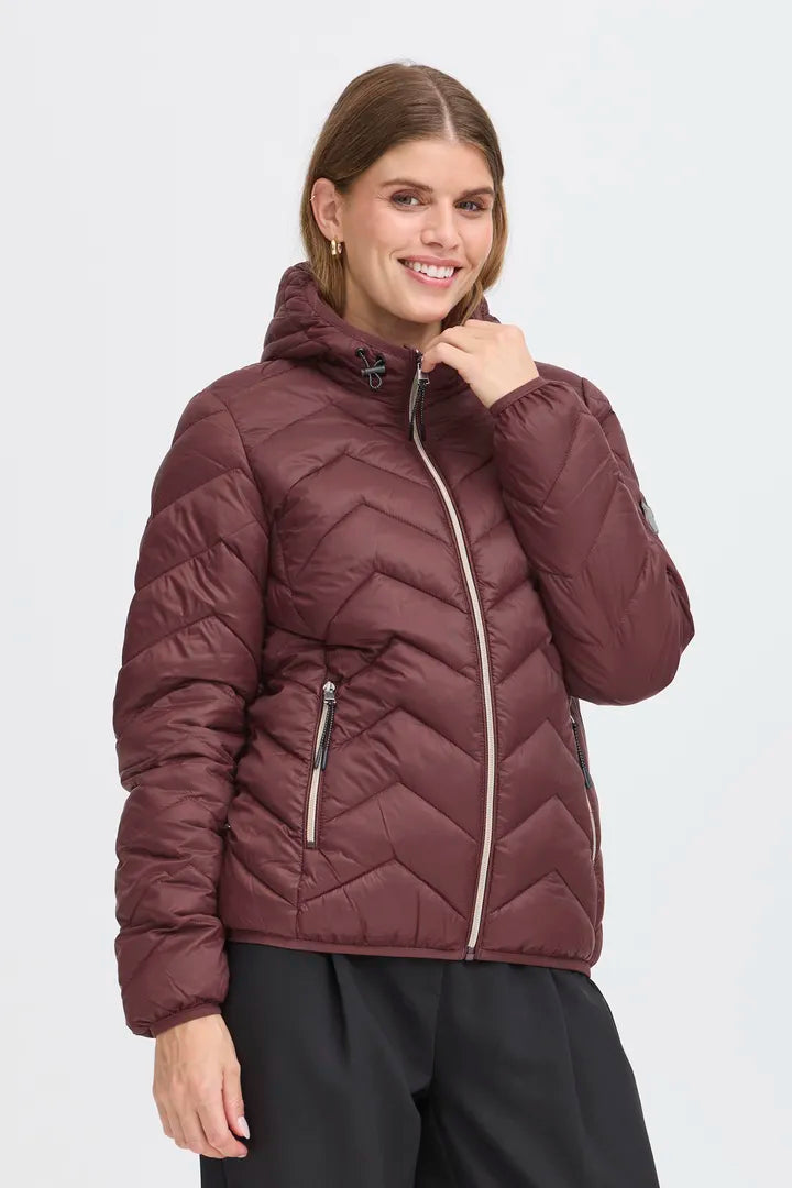 Fransa Padma Jacket Fudge
