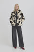 b.young Bemio Coat Birk Cow Fake Fur