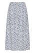 b.young Falakka Button Skirt Medieval Blue Flower