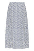 b.young Falakka Button Skirt Medieval Blue Flower