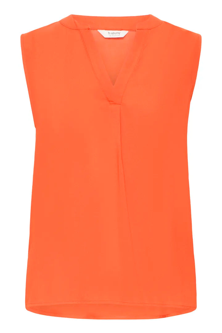 b.young Joella Sleeveless Blouse Fiesta