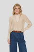 Saint Tropez Magdalena Shirt Brown Rice