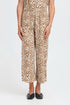 b.young Falakka Crop Trousers Woodsmoke Animal