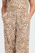 b.young Falakka Crop Trousers Woodsmoke Animal