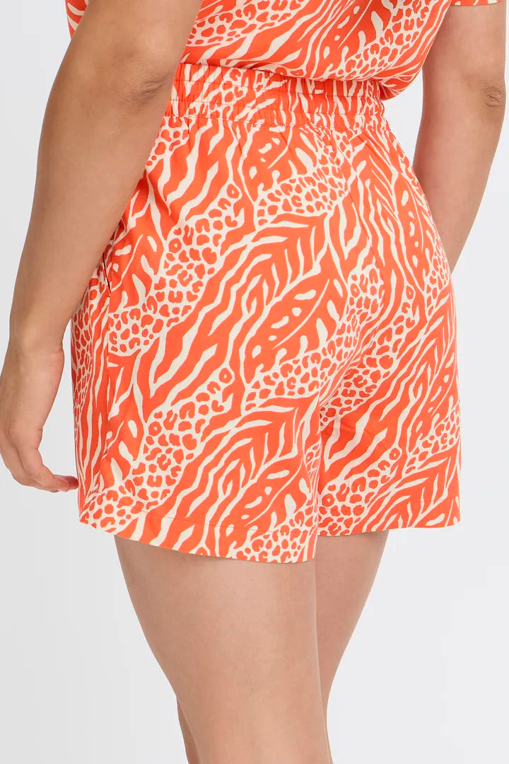 b.young Joella Shorts Nature Vibes Fiesta