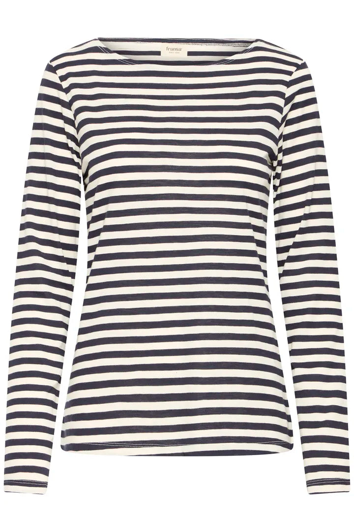 Fransa Mye Tee Black Mix