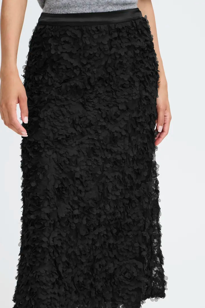 b.young Rosalinda Skirt True Black