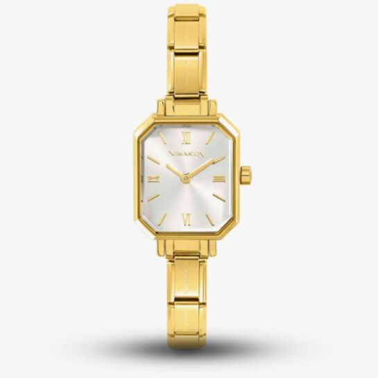 Nomination Gold Rectangular Watch