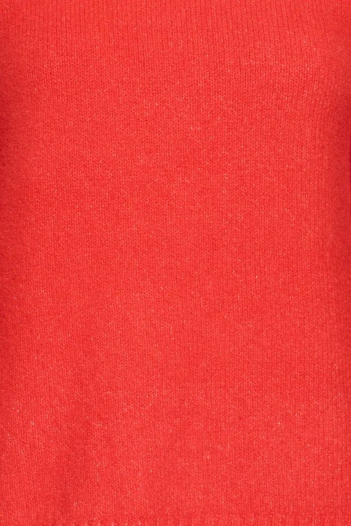 b.young Olma Turtleneck Barbados Cherry Melange