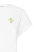 b.young Sobbe Cactus Tshirt Optical White