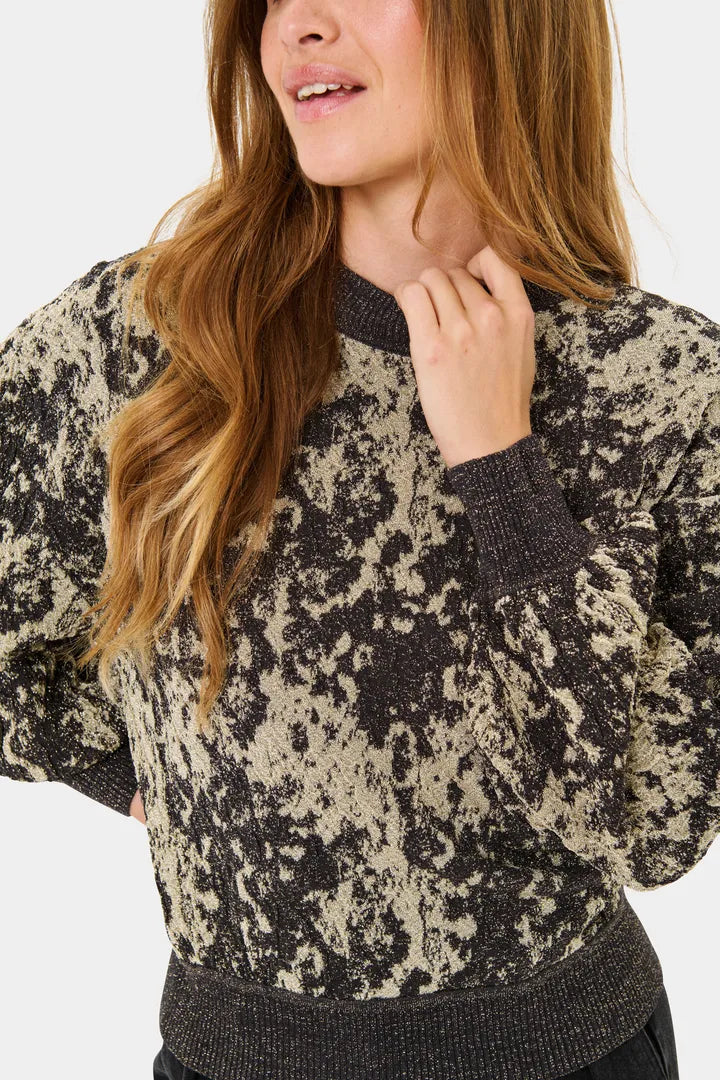 Saint Tropez Nahla Jumper Gunmetal Melange