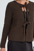 Fransa Rosanna Cardigan Chocolate Torte