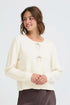 Fransa Sally Cardigan Whisper White