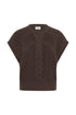 Saint Tropez Trune Vest Chocolate Brown