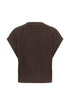 Saint Tropez Trune Vest Chocolate Brown